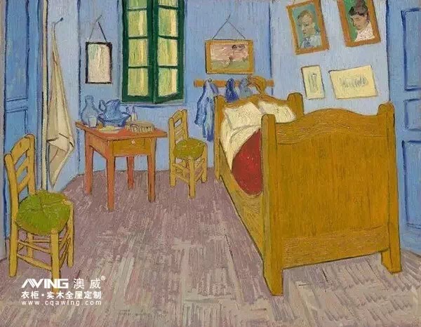 澳威全屋定制：梵高的画《Bedroom in Arles 》